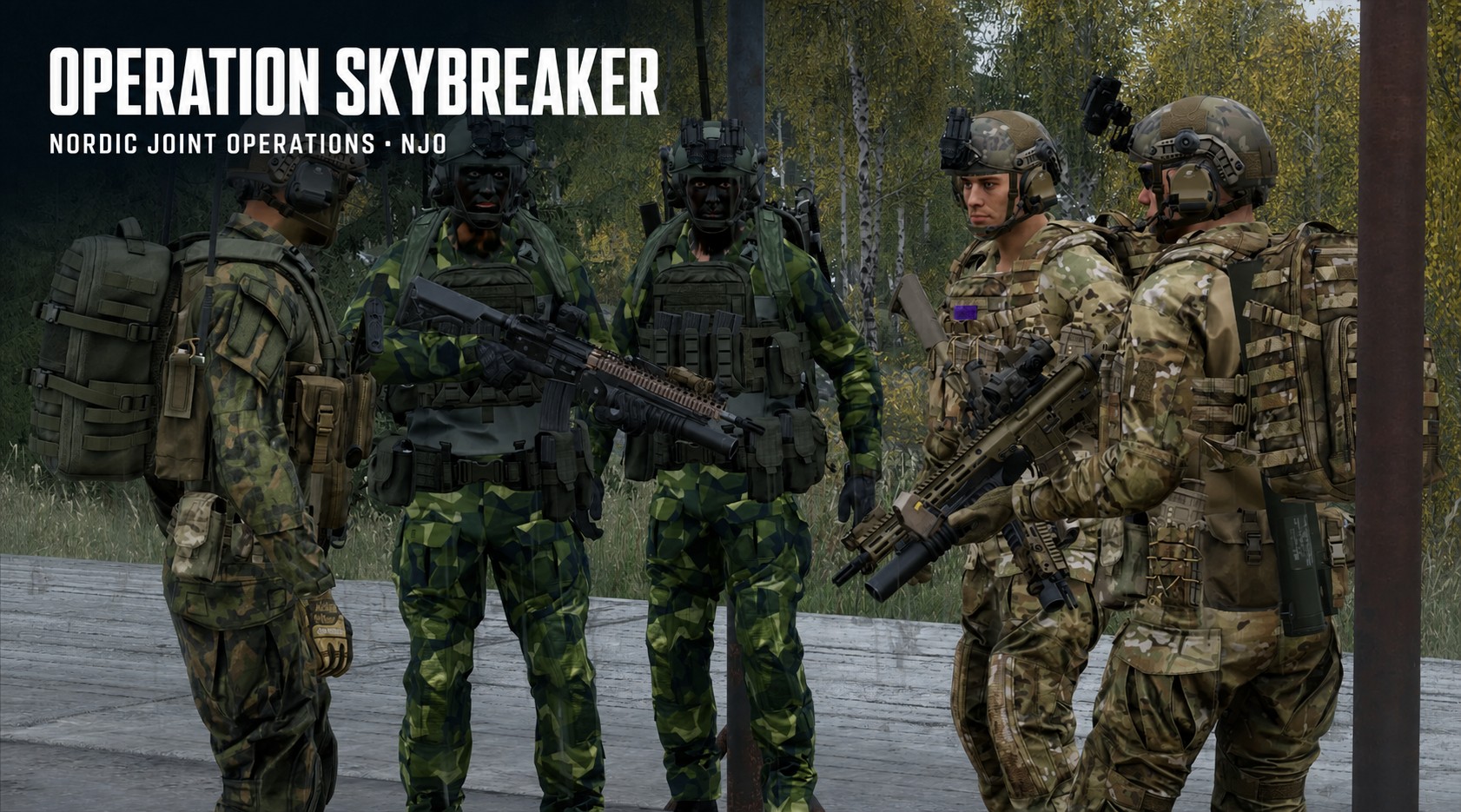 Operation Skybreaker – Nordic Joint Operations avancerar mot hamnstaden Gruwice